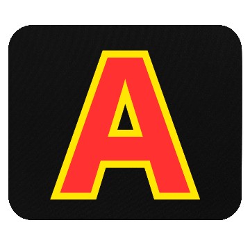 Discover Yellow A On Red For Alvin Costume Halloween Fancy Mouse Pads