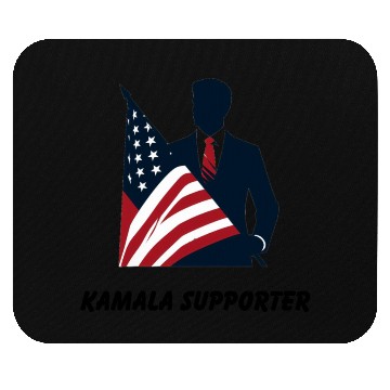 Discover Kamala Supporters HD quality design Mouse Pads