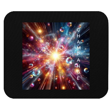 Discover Champagne Supernova Mouse Pads