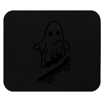 Discover Skater Ghost Mouse Pads