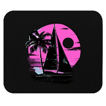 Discover Cartoon Sailing Mouse Pads