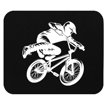 Discover Bmx Stunt Freestyle Rider Jump Design Mouse Pads