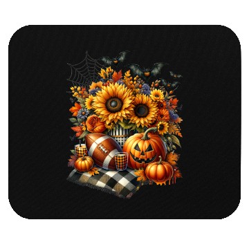 Discover Halloween garden Mouse Pads
