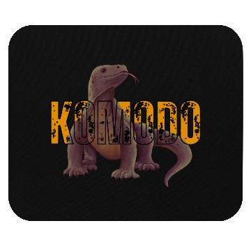 Discover Komodo Dragon Art From Indonesia Mouse Pads