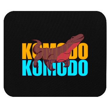 Discover Fierce Komodo Dragon Mouse Pads