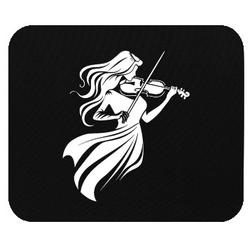 Discover Violin Girl Mouse Pads