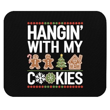 Discover Hanging Cookies Gingerbread Gingerbread Sarcasm Mouse Pads