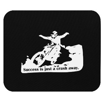 Discover Success Is a Crash Away Light Mouse Pads