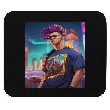 Discover Edgy Cyberpunk Mouse Pads with Neon Vibes"