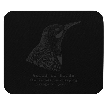 Discover Serene Bird Mouse Pads