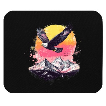 Discover Majestic eagle Mouse Pads