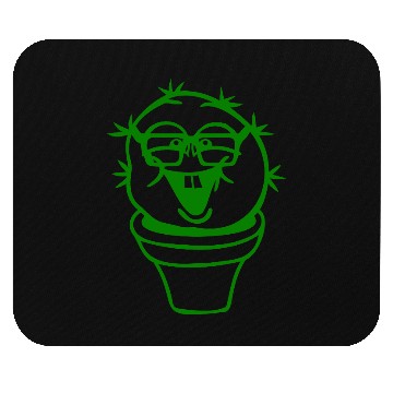 Discover Cactus Nerd Glasses Prickly Spines Desert Cacti Mouse Pads
