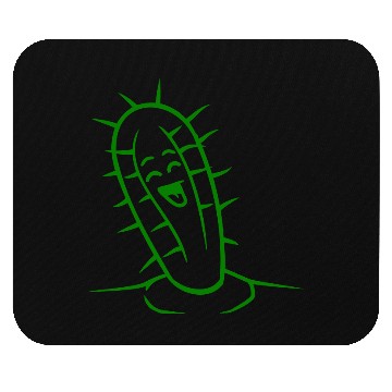 Discover Happy Face Cactus Prickly Spines Cool Desert Cacti Mouse Pads