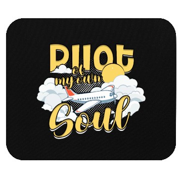 Discover First Solo Flight Pilot Mouse Pads