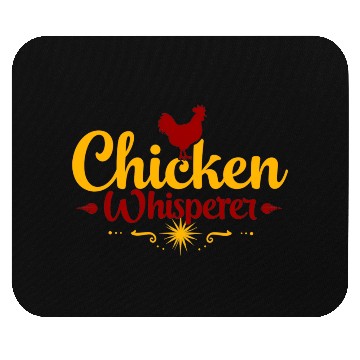 Discover Chicken Whisperer Funny Backyard Farm Lover Mouse Pads