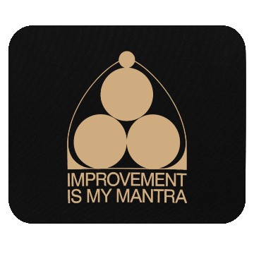 Discover Kaizen Improvement Is My Mantra Philosophy Mouse Pads