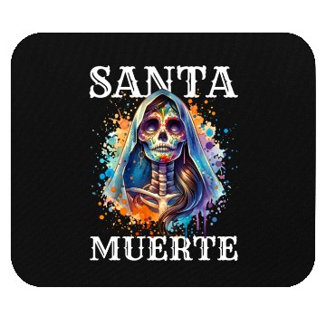 Discover Santa Muerte for Karnival, Halloween and Día de Mouse Pads