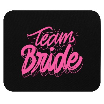 Discover Team Bride Wedding Gift Mouse Pads
