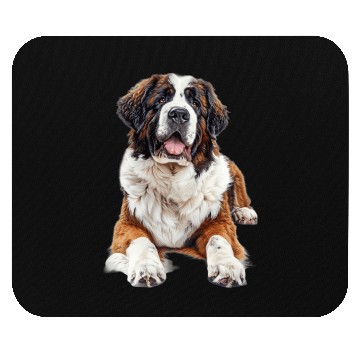 Discover Saint Bernard Mouse Pads