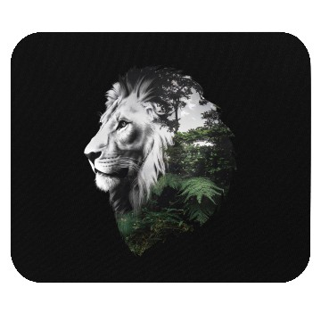 Discover Roaring Lion Mouse Pads
