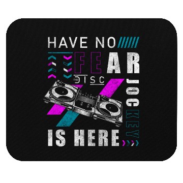 Discover Dj Record Club Song Mouse Pads