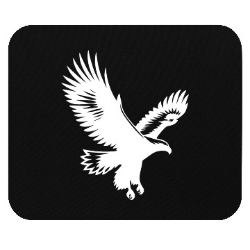 Discover Golden Eagle Sails On Broad Wings Mouse Pads