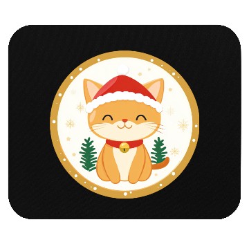 Discover Christmas cats Mouse Pads