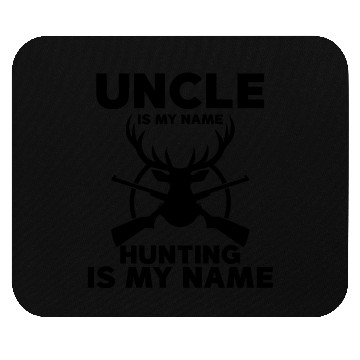 Discover uncle is my name hunting is my game 3 Mouse Pads