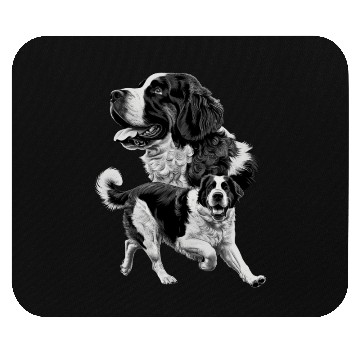 Discover Saint Bernard Mouse Pads