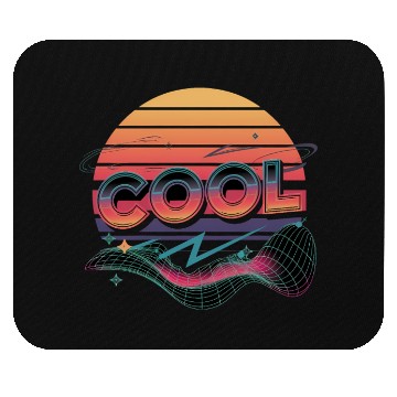 Discover 80s Neon Vibes Mouse Pads