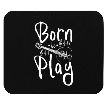 Discover Born to play Mandolin Mouse Pads