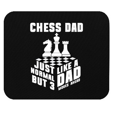 Discover Cool Chess Player Art 8 Mouse Pads