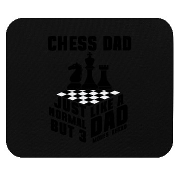 Discover Cool Chess Player Art 7 Mouse Pads