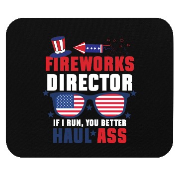 Discover Fireworks Director 8 Mouse Pads