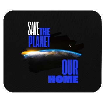 Discover Save the planet Mouse Pads