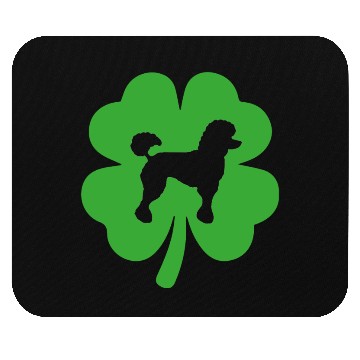 Discover Poodle Shamrock St Patrick's day Dogs Lover Mouse Pads