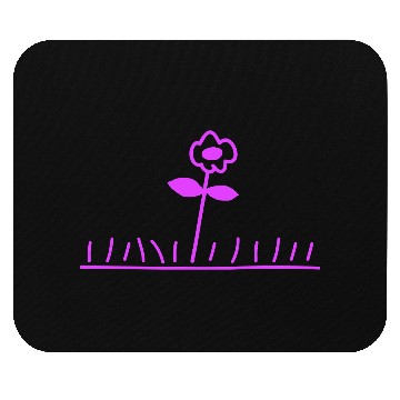 Discover Pink Meadow Flower Spring Summer Grass Flowers Fun Mouse Pads