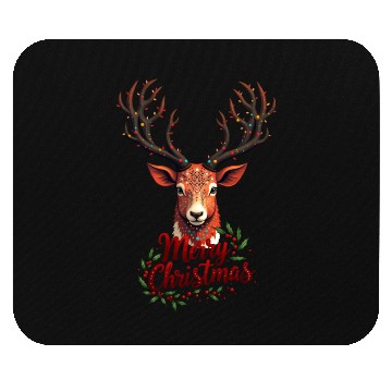 Discover Artistic Reindeer – Modern Christmas Mouse Pads