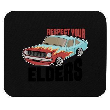 Discover Funny Car Guy 1 Mouse Pads
