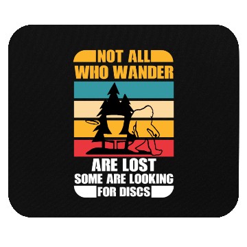 Discover Funny Disc Golf Art 4 Mouse Pads