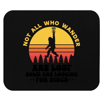 Discover Funny Disc Golf Art 5 Mouse Pads