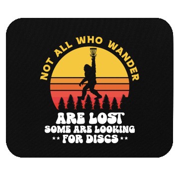 Discover Funny Disc Golf Art 6 Mouse Pads