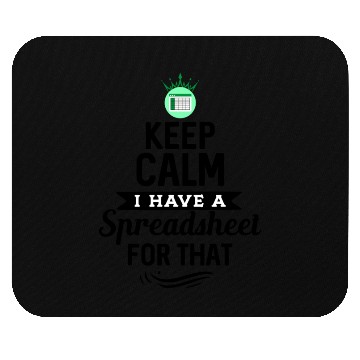 Discover Funny Excel Spreadsheets Lover 1 Mouse Pads
