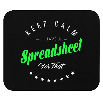 Discover Funny Excel Spreadsheets Lover 5 Mouse Pads