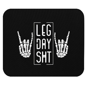 Discover Workout for Leg Day Sh t Pump Cover Gym Gift Mouse Pads
