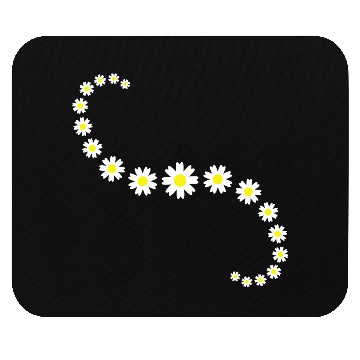 Discover Many Pretty Daisy Flowers Decorative Nature Design Mouse Pads