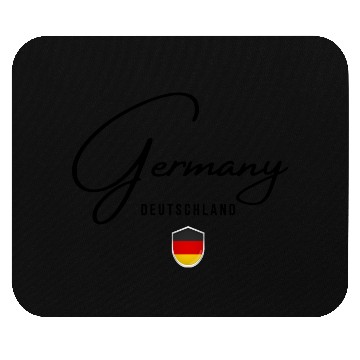 Discover Flag of Germany, I love Germany Mouse Pads