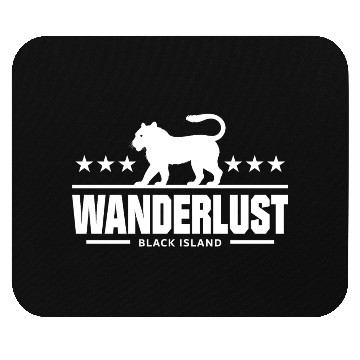 Discover Wanderlust, Lion Mouse Pads