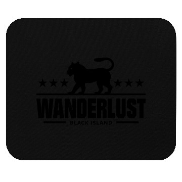 Discover Wanderlust, Lion Mouse Pads