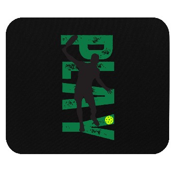 Discover PLAY Pickleball Gold/Green Mouse Pads